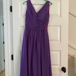 Purple Bridesmaid Dress